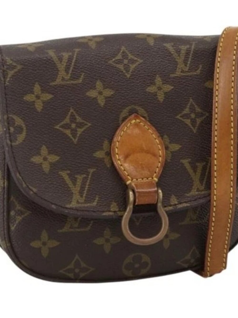 LOUIS VUITTON Monogram Saint Cloud PM Shoulder Bag M51244 LV Auth YKZ1147
